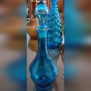 Beautiful Blue MCM Genie Bottle